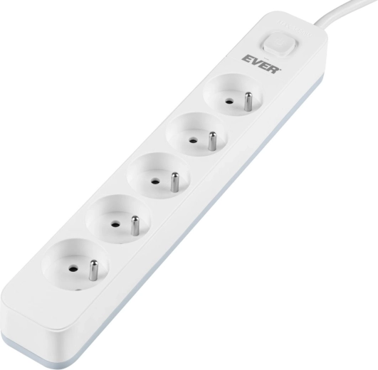 Overspanningsstekkerdoos PROTECT 5PL 3 m