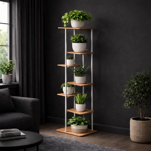 Loftdesign: metaal + hout
