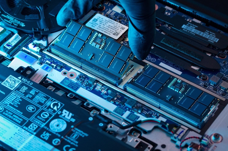 Eenvoudige installatie in laptop