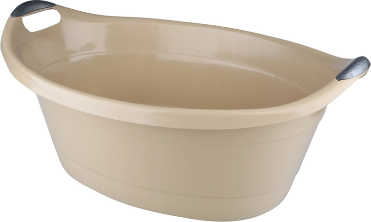 Ovale teil 40 l beige