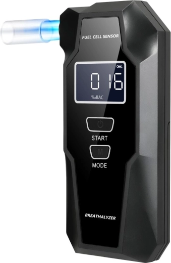AlcoAlert Handy Plus elektrochemische alcoholtester
