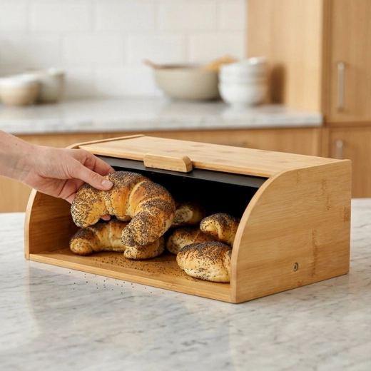 Ruime opberging voor brood en gebak