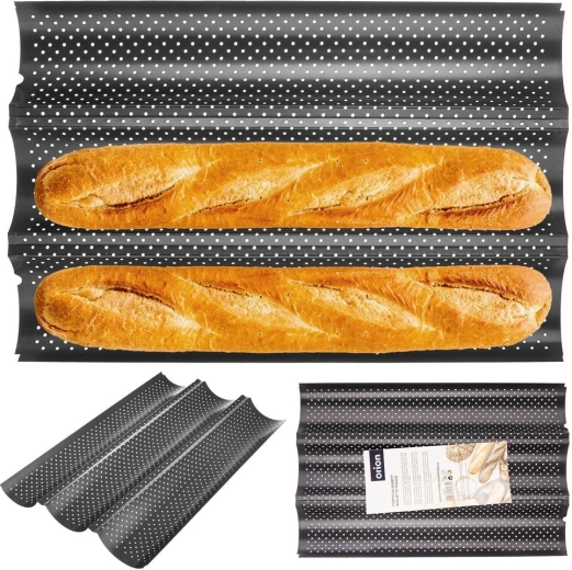 Knapperige korst dankzij perforatie