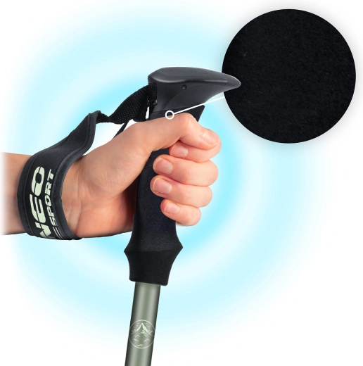 Ergonomische EVA-handgreep en verstelbare riem