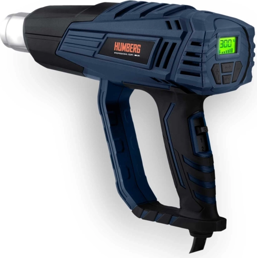 Precieze temperatuurregeling 60–600 °C met kleurendisplay