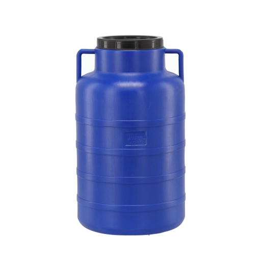 Kunststof fermentatievat 60 l met deksel en handgrepen van HDPE