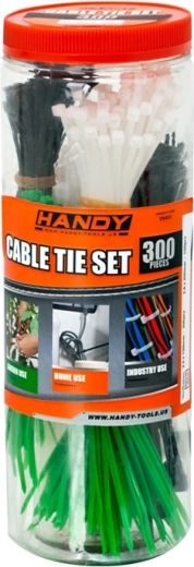 Set kabelbinders, 300 stuks