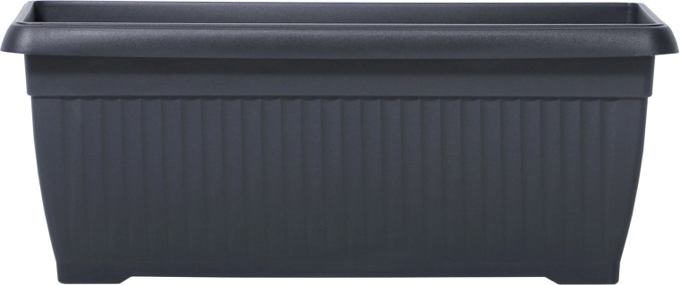 Terra bloembak 70 × 30 × 27,7 cm antraciet