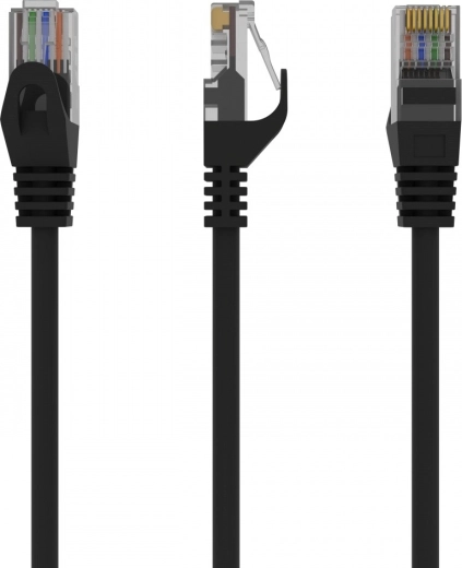 Patchkabel Cat 6 UTP 1,5 m zwart