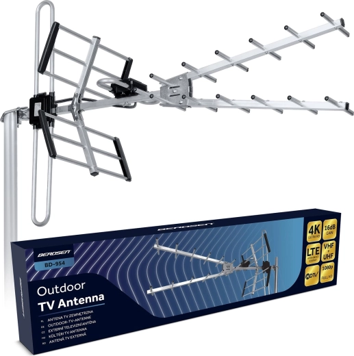 Buitenshuis gerichte 4K Ultra HD TV-antenne Berdsen