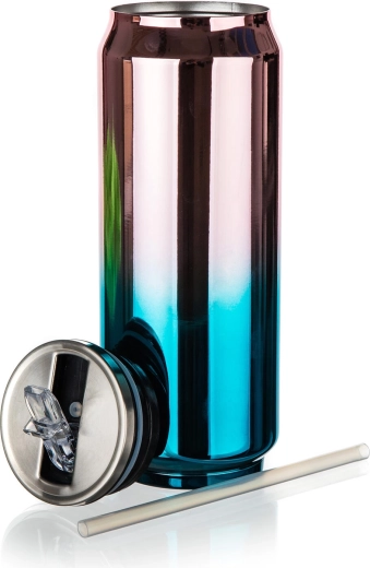 Comfortabel drinken met deksel en rietje