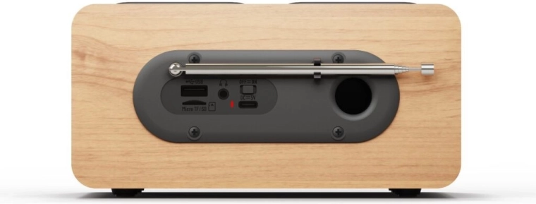 Muziek via Bluetooth, USB en microSD