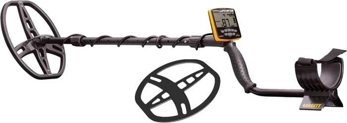 Garrett ACE Apex metaaldetector met 8,5×11" DD Raider zoekspoel