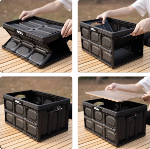 Opvouwbaar design bespaart ruimte