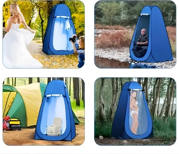 Privacy voor omkleden, douchen en toilet