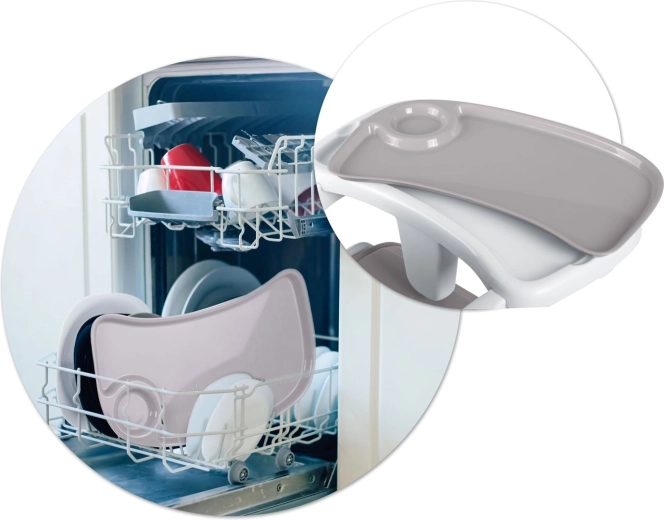 Blad met inzet voor snel reinigen