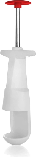 Kersenontpitter Culinaria Red, plastic en roestvrij staal, 19 cm