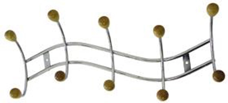 Wandkapstok Toro golf met 5 haken