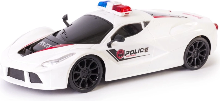 Op afstand bestuurbare politieauto 1:16 - 1 stuk