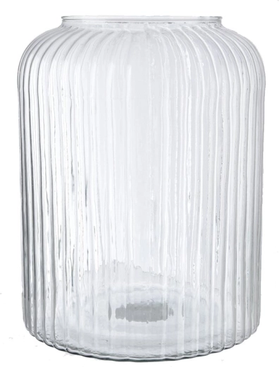 Vaas van gerecycled glas 24 cm
