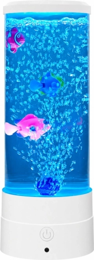 Kalmerend aquariumeffect met visjes