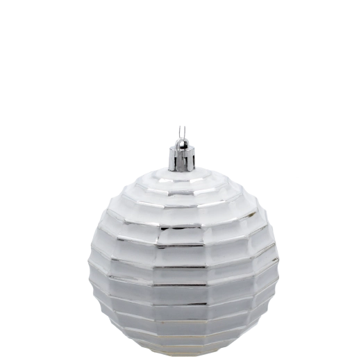 Zilveren glans die de decoratie laat stralen