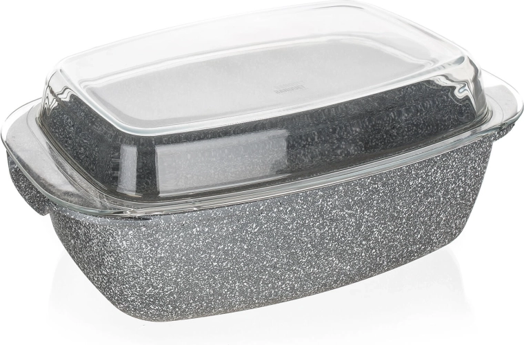 Glazen deksel voor sappige resultaten