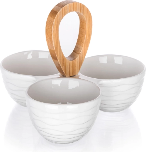 Eenvoudig te dragen dankzij de bamboehandgreep