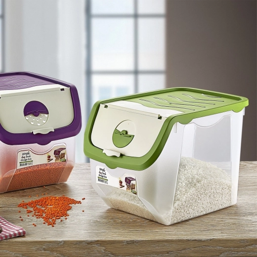 Optimale opslag van droge voedingsmiddelen