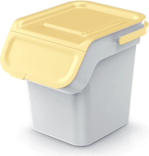 Koolstoffilter tegen geur in het deksel