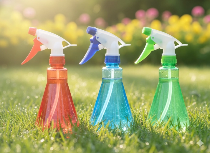 Transparante fles voor niveauregeling