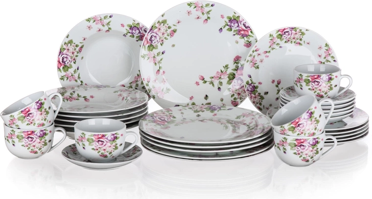 Complete service voor 6 personen