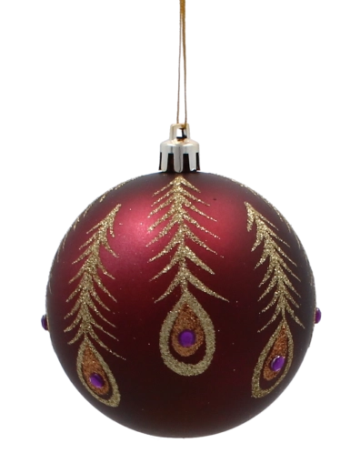 Matte en glanzende afwerking met gouden motieven