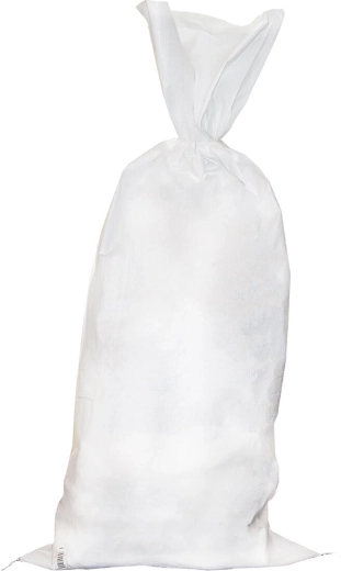 Geweven PP-zak wit 90 × 56 cm