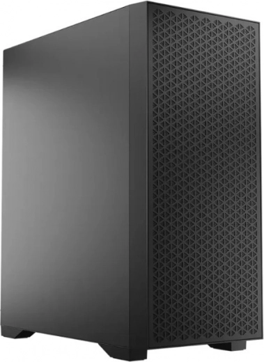 Logic dart pro solid midi zwarte pc-behuizing