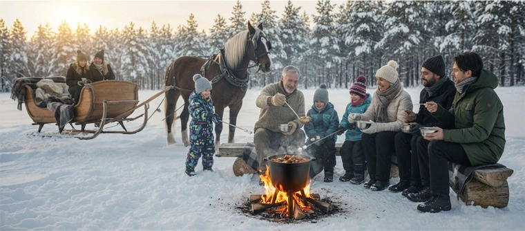 Koken voor een groep, ook in de winter