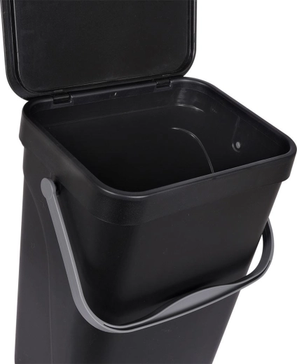 Afdichtend deksel tegen geurtjes