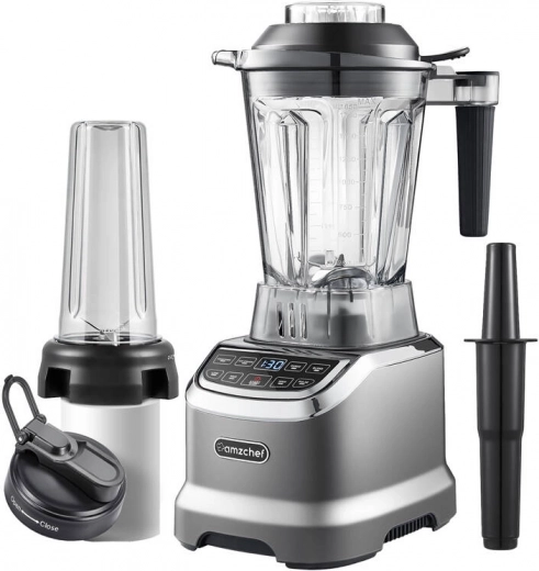 AMZCHEF bekermixer grijs