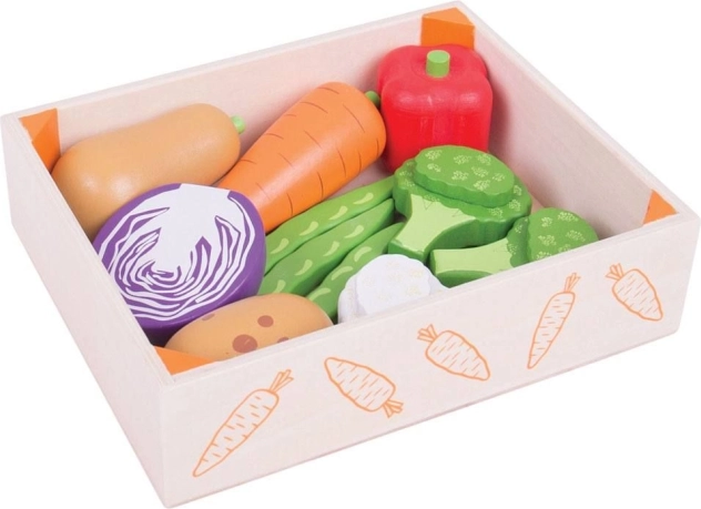 Doos met Groenten Bigjigs Toys