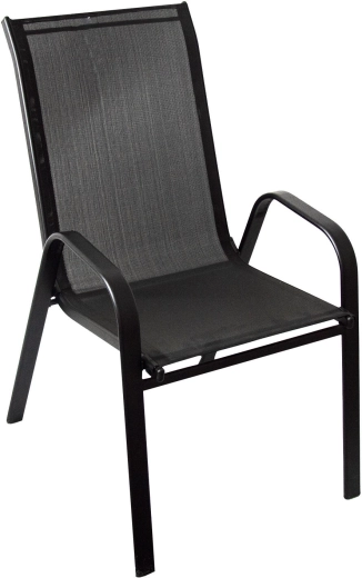 Comfortabele en stapelbare stoelen van textileen