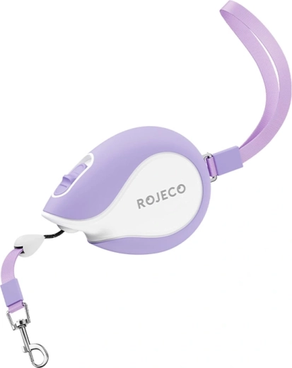 Automatische rollijn Rojeco Mini Pet 3 m paars