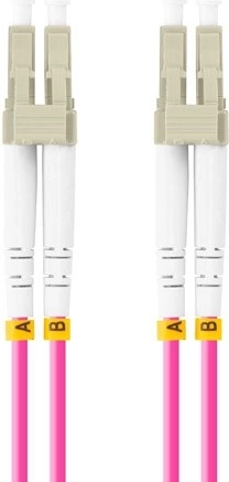 LC/UPC-connectoren aan beide zijden