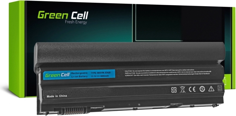 Green Cell batterij voor Dell E5520 11,1 V 6600 mAh