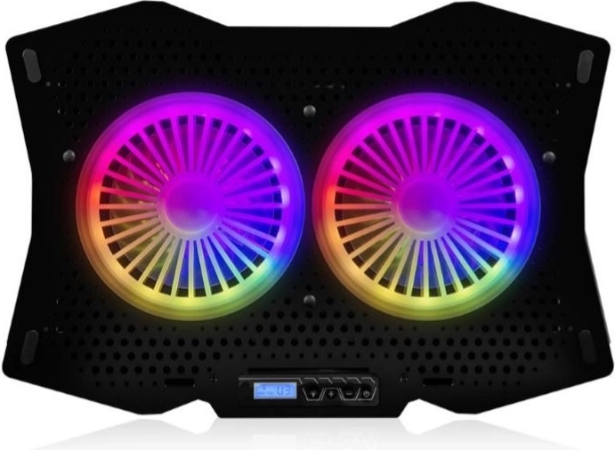 Modecom SILENT FAN RGB stille koelpad voor laptop