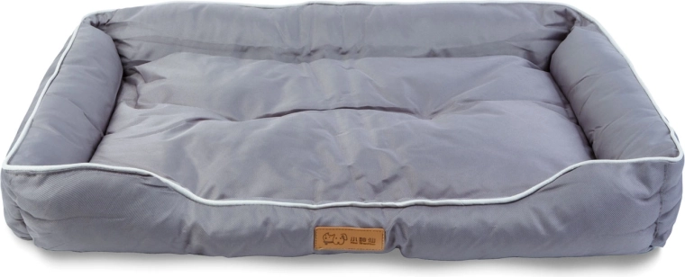 Grijs honden- en kattenbed 68 × 45 × 11 cm