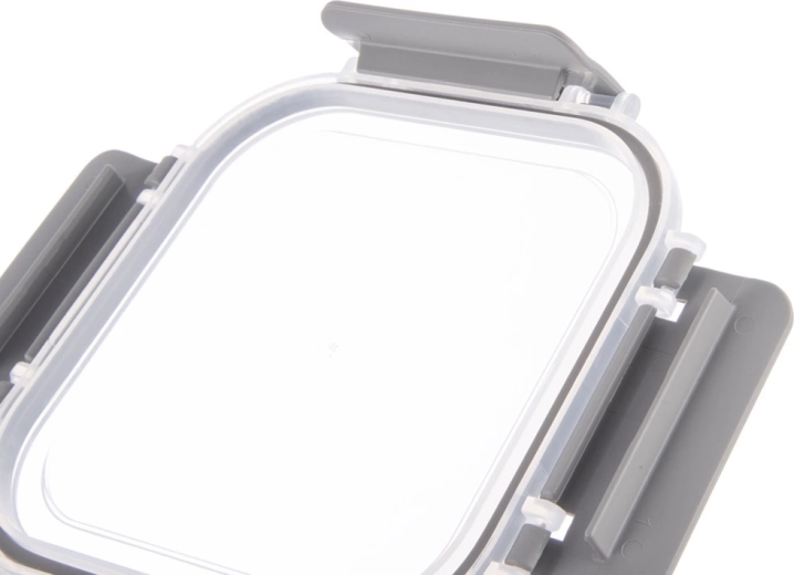 Luchtdicht deksel met vier clips