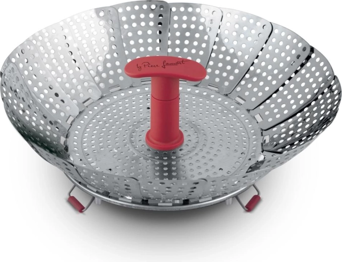 Lamart opvouwbare roestvrijstalen stoommand Vapor 22 cm