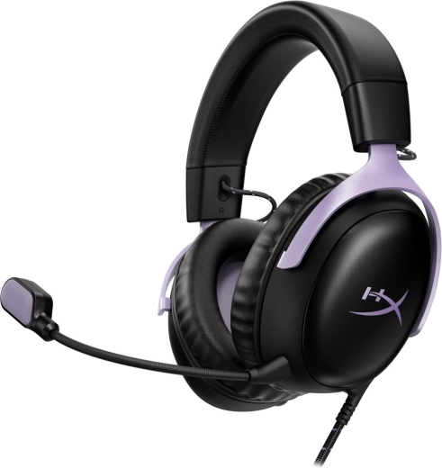 Gamingheadset HyperX Cloud III zwart-lavendel