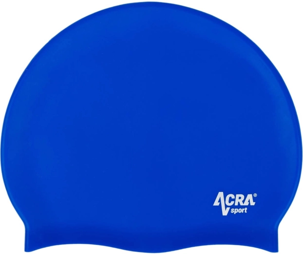 Siliconen zwemkap ACRA blauw
