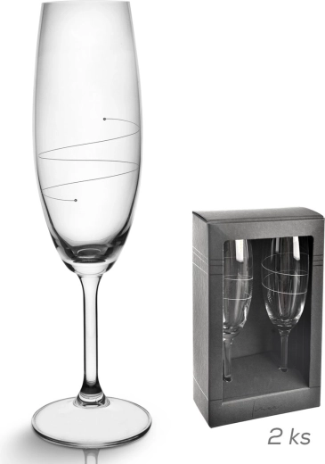 Champagneglazen Vlnka 0,22 l 2 stuks